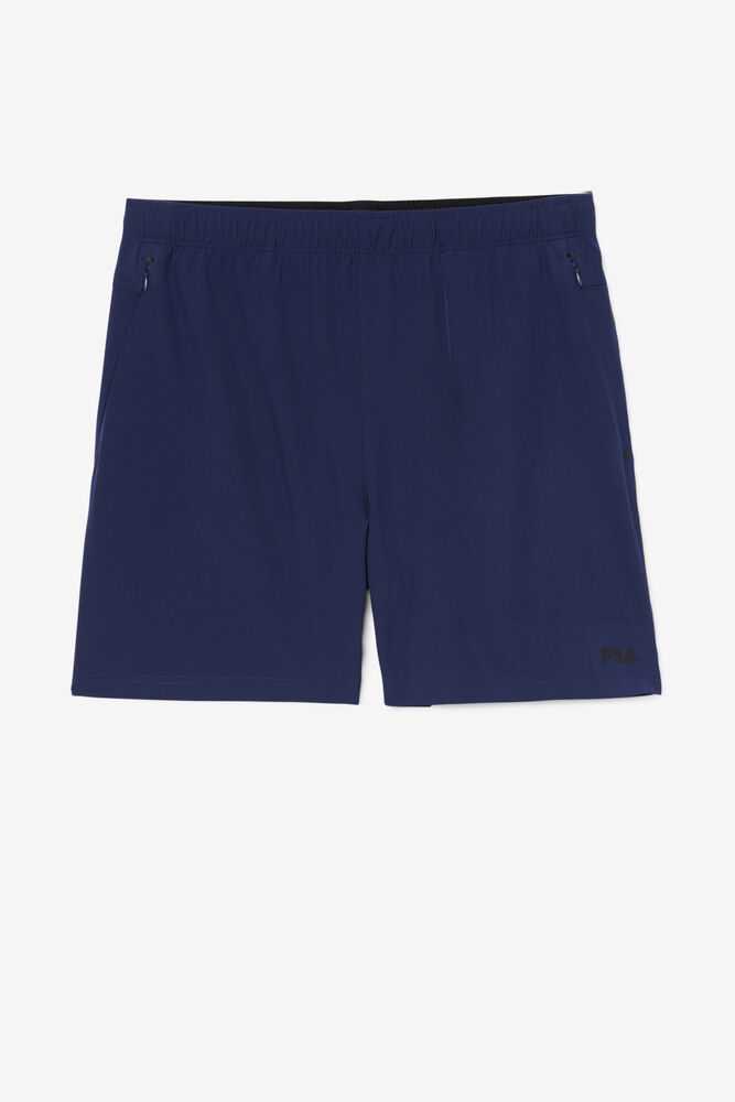 FILA Finula Miesten Shortsit Laivastonsininen Mustat | Suomi-816907