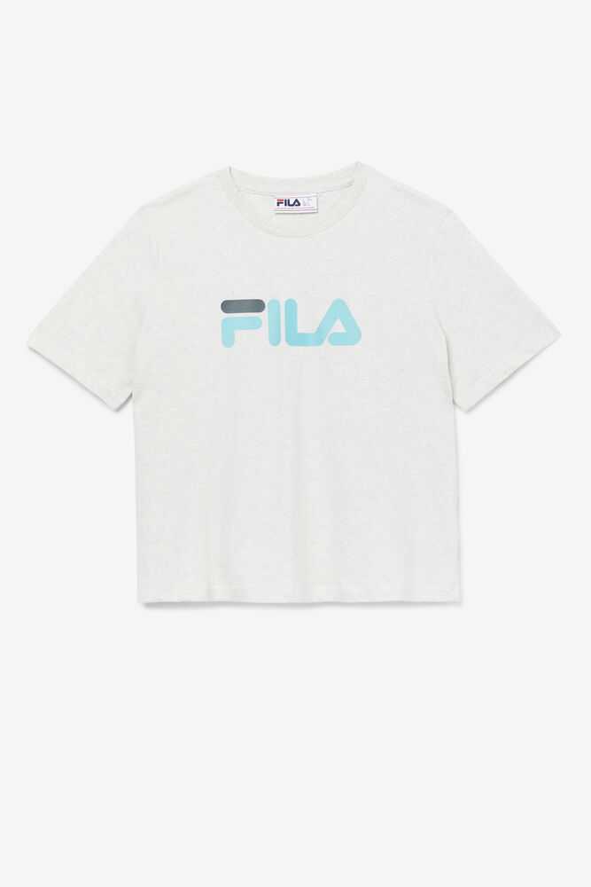 FILA Miss Eagle Naisten T Paidat Valkoinen Sininen Turkoosi | Suomi-726190