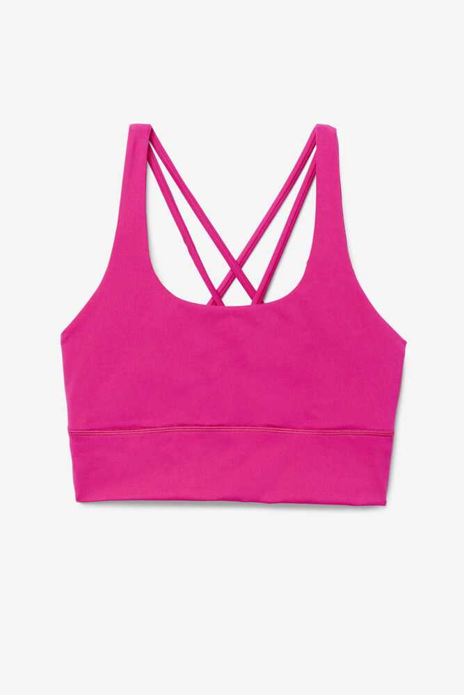 FILA Uplift Cross Back Naisten Urheiluliivit Vaaleanpinkki | Suomi-308621