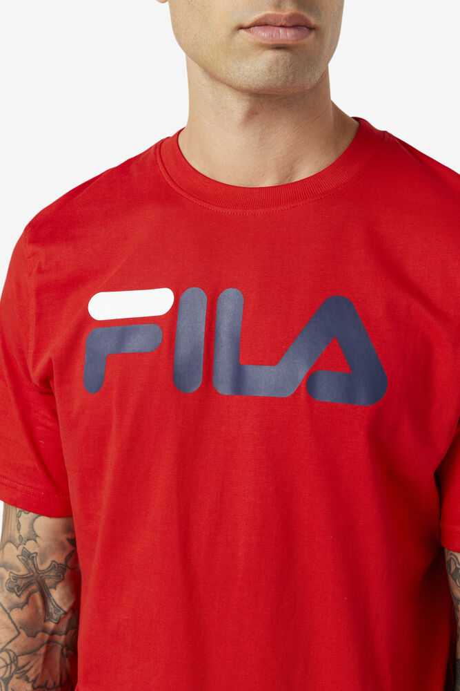 FILA Eagle Miesten T Paidat Punainen | Suomi-639210