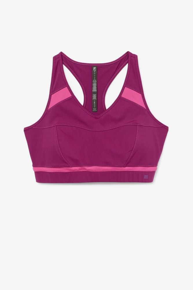 FILA Uplift Racerback Naisten Urheiluliivit Violetit Vaaleanpinkki | Suomi-542936